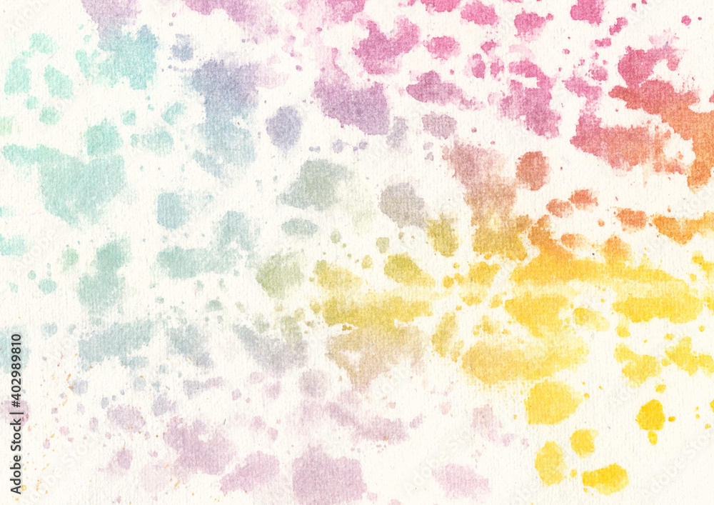 watercolor gradient background, watercolor splash hand painted, watercolor spatter