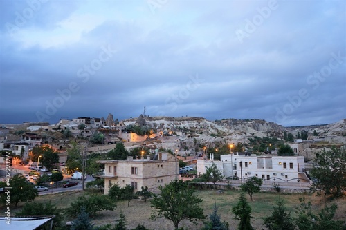 Aerial View from LOVER’S HILL SUNSET POINT, ASIKLAR TEPESI, in in Cappadocia, Turkey © Eric Akashi