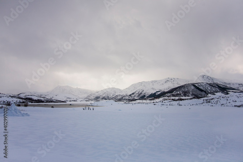 Winter in Lofoten Islands, Northern Norway © Alberto Gonzalez 