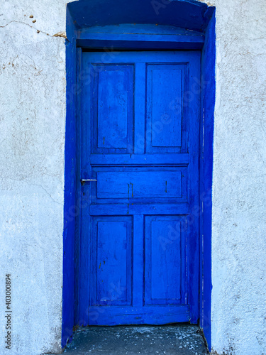 blue Window Door gate old style art © Mehmet KILIC