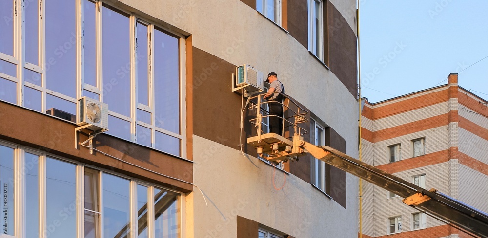 Fototapeta premium facade of a building country