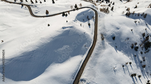 Strada nelle nave, veduta aerea