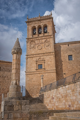 Beautiful shot of the Moron de Almazan municipality in Soria, Castile and Leon, Spain photo