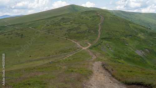 view from the top of the mountain
