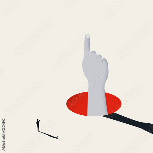 Business growth and success strategy vector concept. Finding new solution, planning and motivation.