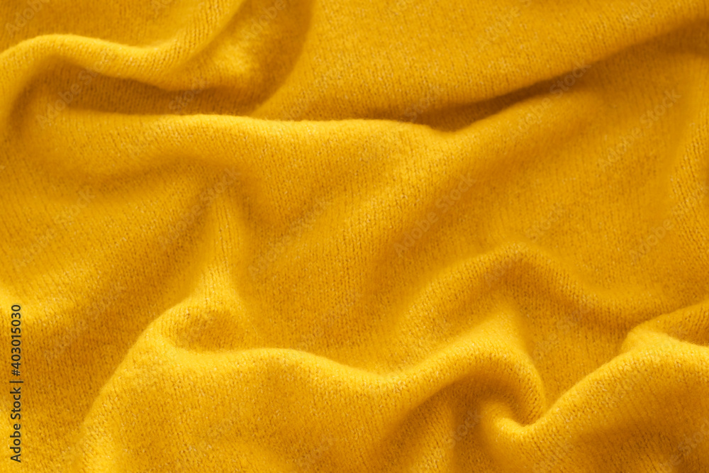 Yellow woolen cloth, soft cozy fabric in trendy color Yellow woolen cloth, soft cozy fabric in trendy color