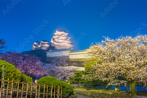 Himeji, Japan at Himeji Castle in Spring