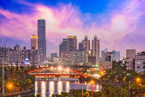 Kaohsiung  Taiwan Skyline