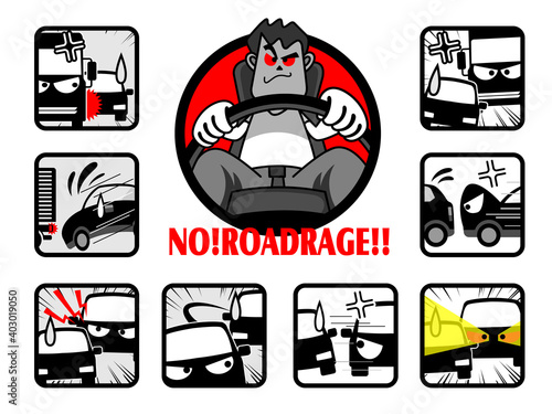アイコン（あおり運転）