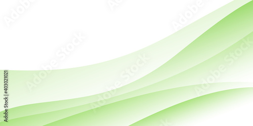Green background for wide banner, design template