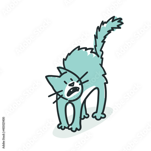 Blue Cat: fear (No. 8)