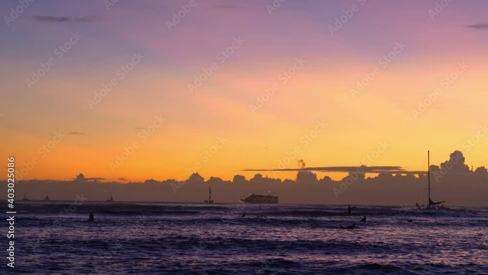 Amazing sunset in Hawaii in 4k slow motion 60fps
Amazing sunset in Hawaii in 4k slow motion 60fps
