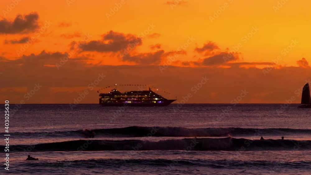 Amazing sunset in Hawaii in 4k slow motion 60fps Amazing sunset in Hawaii in 4k slow motion 60fps