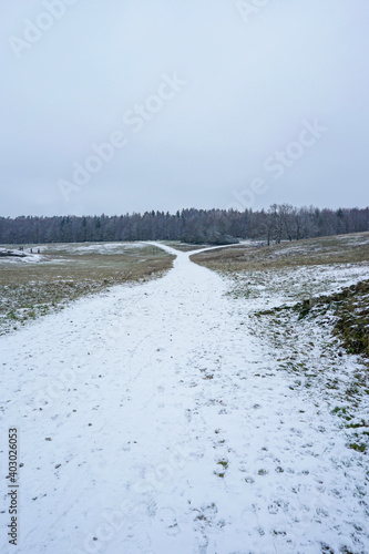 Gliderport Rammertshof in winter