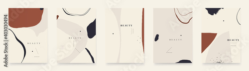 Modern elegant abstract universal background templates. Minimalist aesthetic.