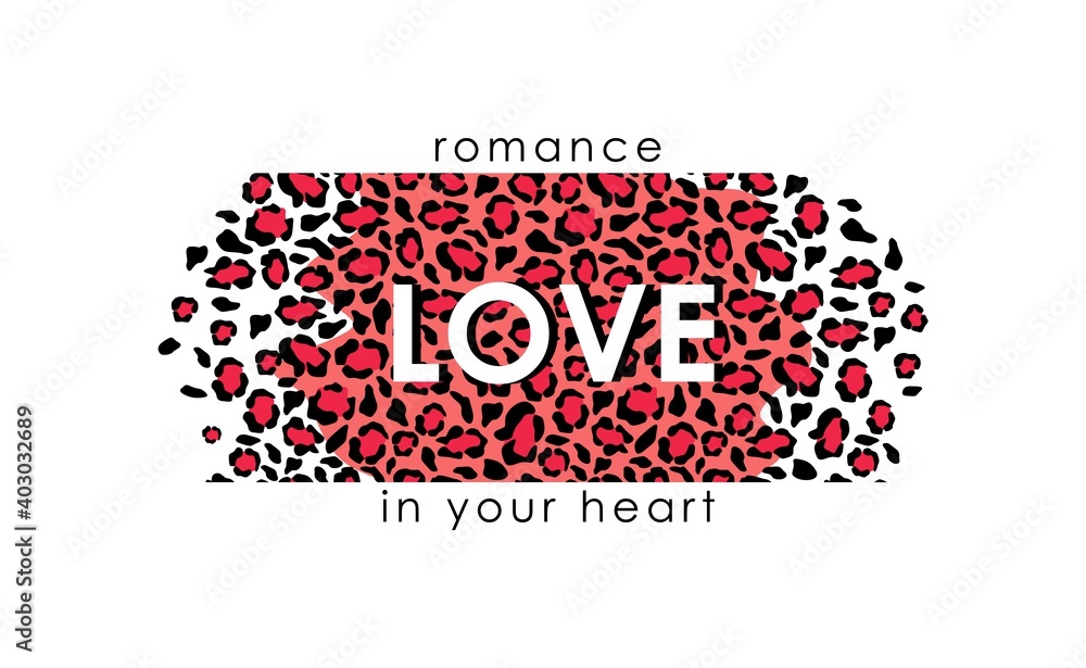 Jaguar skin romance love in you heart background. Tracery spots with red puma camouflage outlines in white leopard vector color scheme. Jaguar skin romance love in you heart background. Tracery spots with red puma camouflage outlines in white leopard vector color scheme.