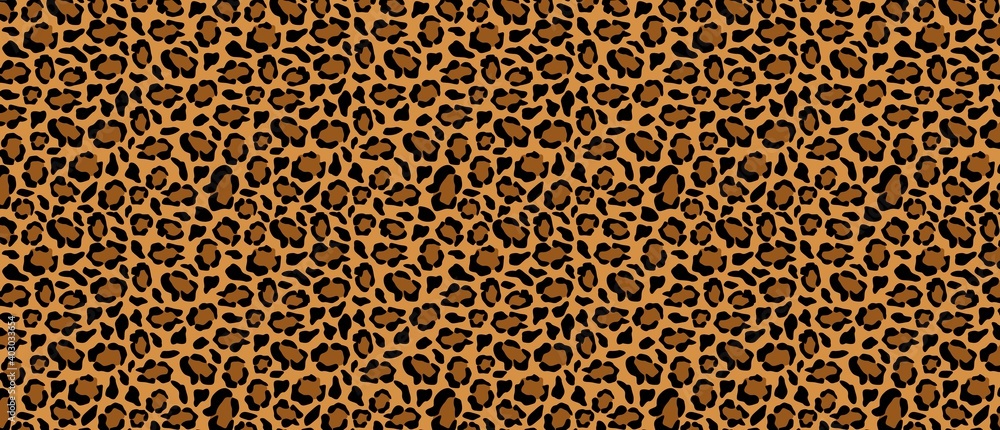Tracery skin jaguar with brown background. Cheetah black spots with yellow  puma camouflage outlines in leopard vector color scheme. Stock Vector |  Adobe Stock