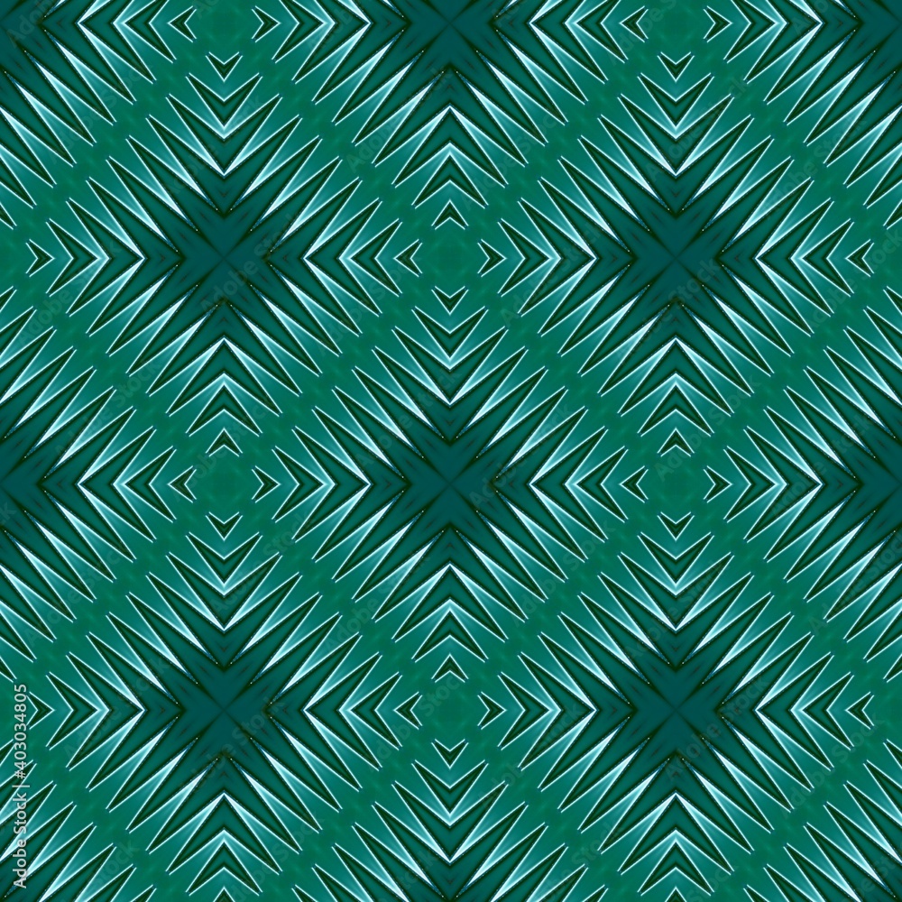 Seamless pattern with symmetric geometric ornament. Seamless pattern with symmetric geometric ornament.