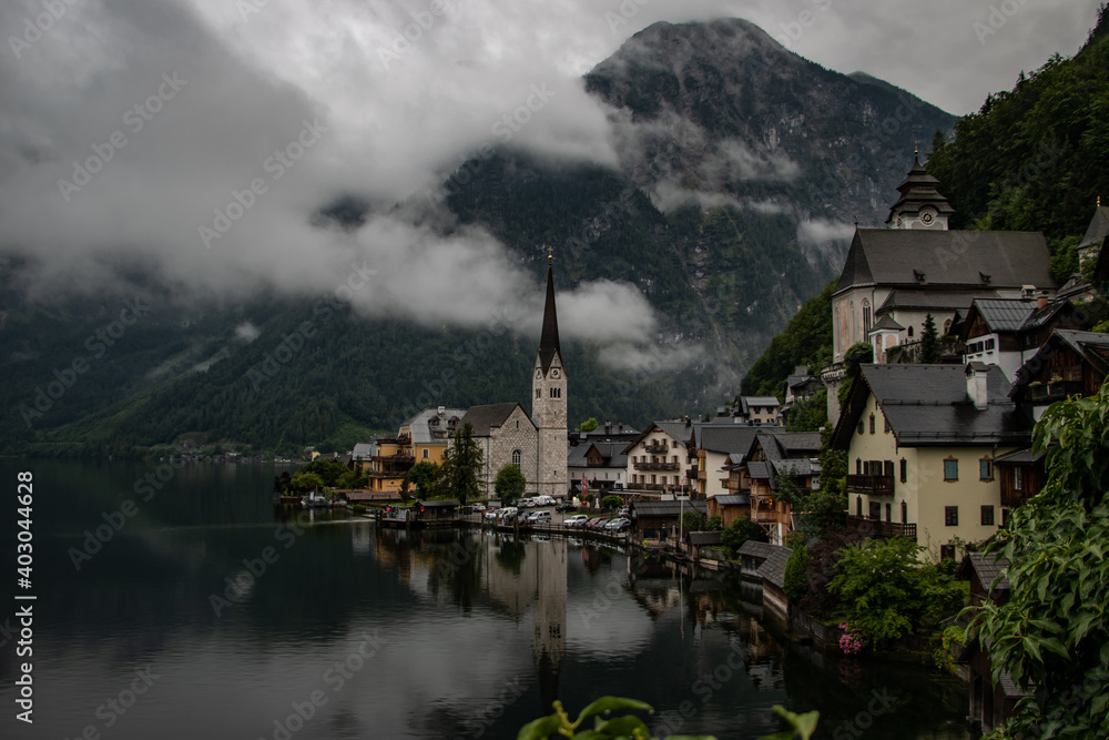 Gorgeous view on Hallstatt, Austria Gorgeous view on Hallstatt, Austria