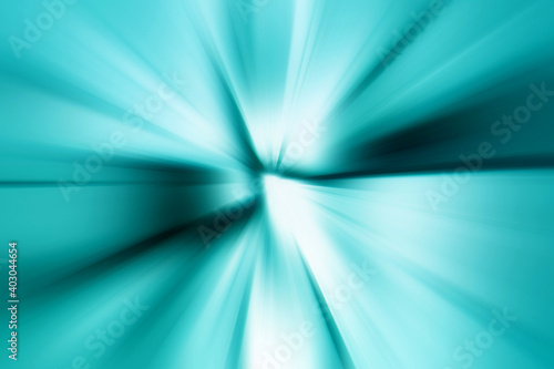 Abstract radial blur surface of blue and white tones. Abstract blue background with radial, radiating, converging lines. 