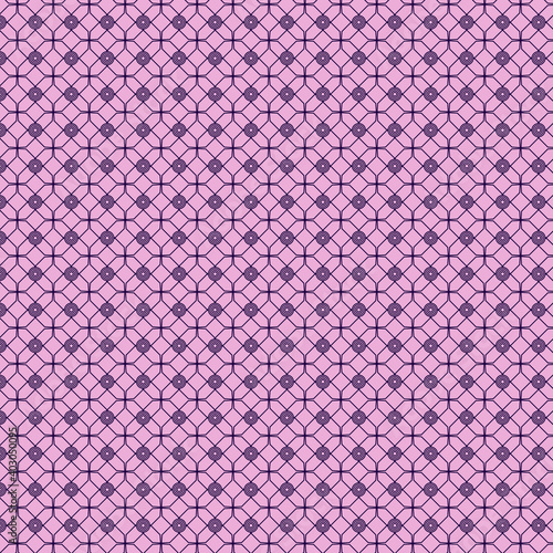 abstract geometric pattern pink background design for fabric, textile, interior, tile and gift wrap.