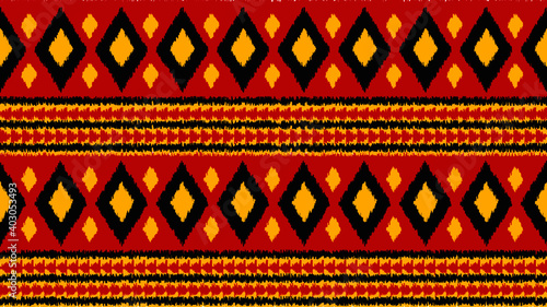 geometric ethnic pattern seamless. color oriental composition. vector illustration. design for wallpaper, background, fabric, curtain, carpet, clothing, ikat, batik.