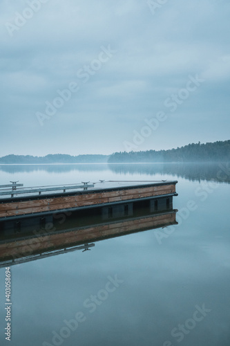 Foggy Pond © Samuel