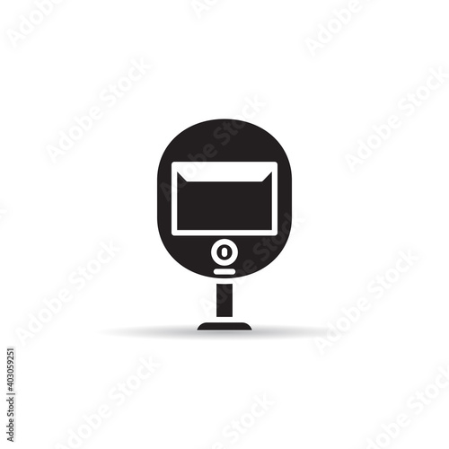 mailbox. postbox icon vector