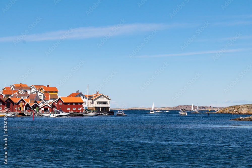 Fototapeta premium Gullholmen, Bohuslän Sweden