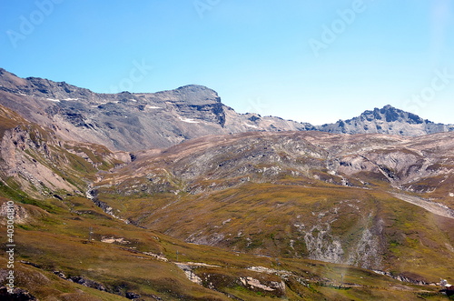 Vista general de los Alpe franceses