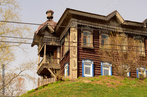 Old wooden building in Russia © Olga