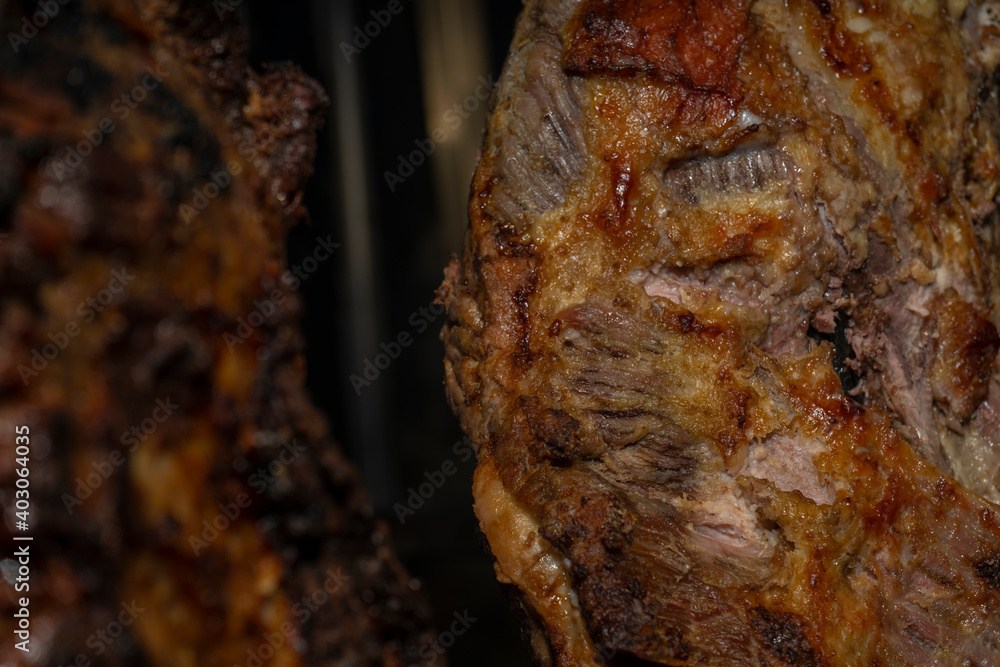 Roasted meat to the llanera Roasted meat to the llanera