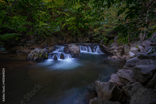 waterfall in the woods