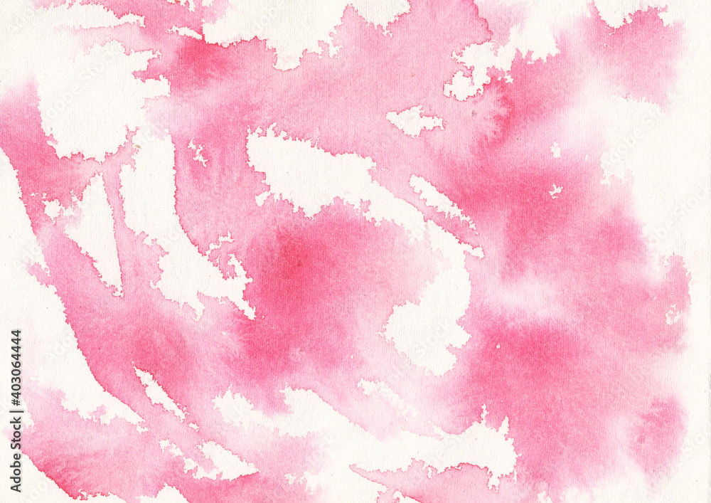 watercolor hand drawn brush stroke, watercolor pink and red background, watercolor creative background