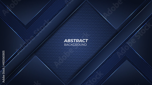 Abstract dark metallic background with lighting dots