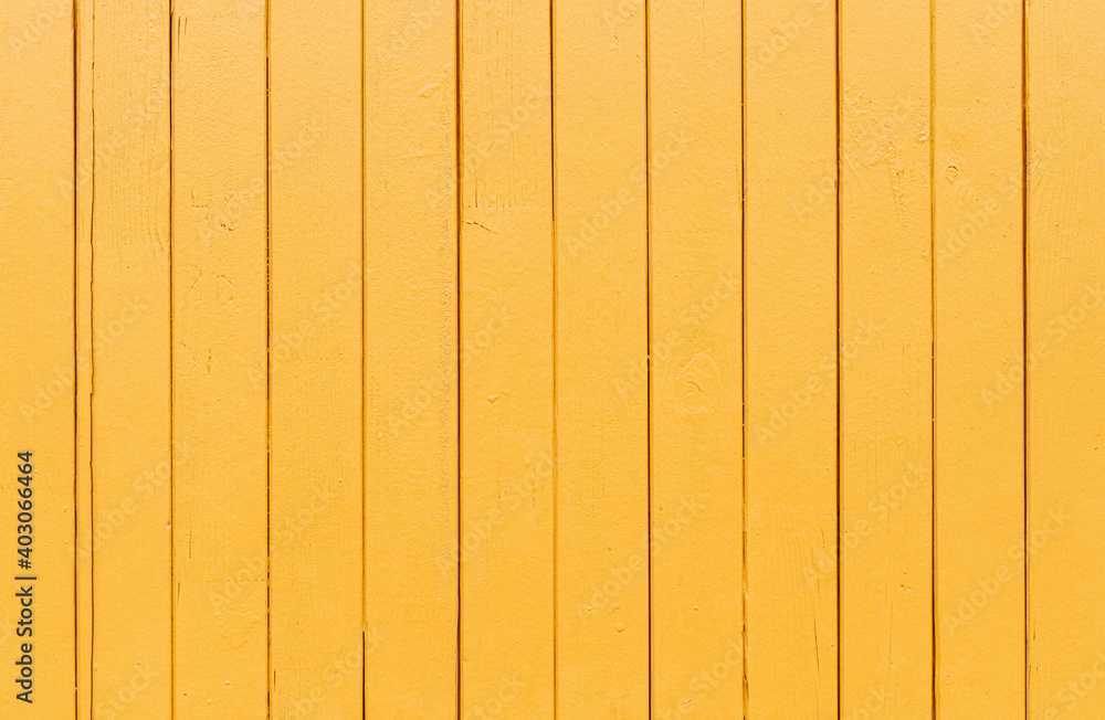 Fototapeta premium yellow wooden planks background