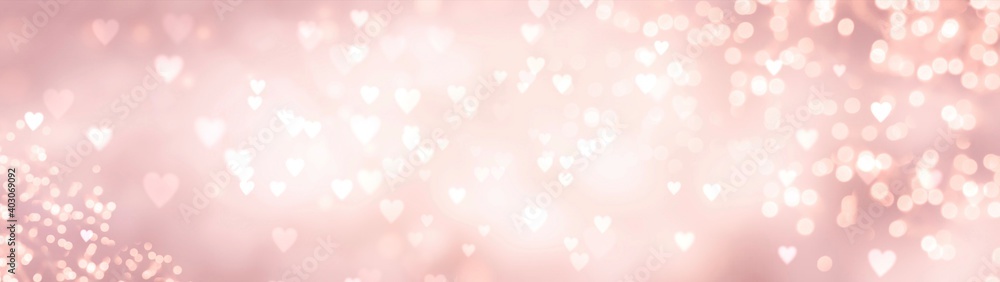 Abstract pastel background with hearts and bokeh lights - concept Mother's Day, Valentine's Day, Birthday, Love
Abstract pastel background with hearts and bokeh lights - concept Mother's Day, Valentine's Day, Birthday, Love