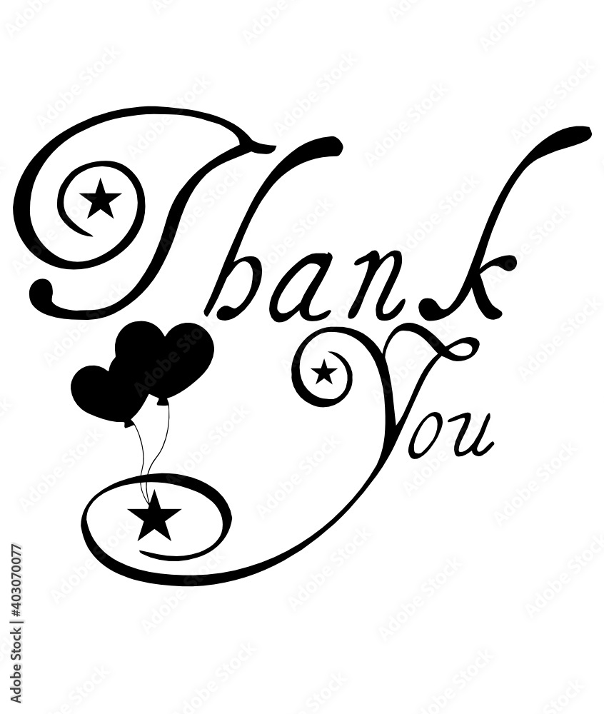 Thank you day svg file Stock Vector | Adobe Stock