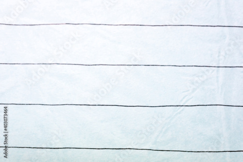 Wallpaper Mural Rumpled lined sheet of paper isolated on white background. Lined textbook page texture with margin line. Empty and clean school notebook. Torontodigital.ca