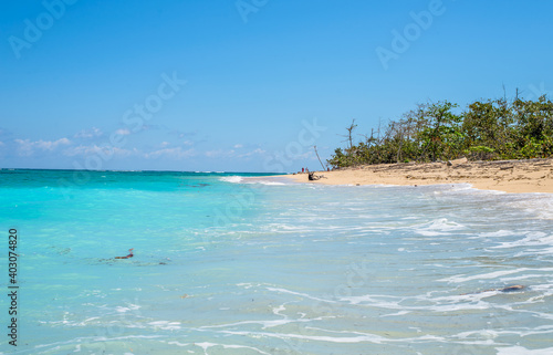 ONE BEAUTIFUL BEACH IN CUBA