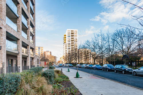Photography London, United Kingdom, January 04, 2021: Priory road