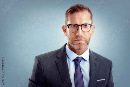 Middle aged businessman portrait