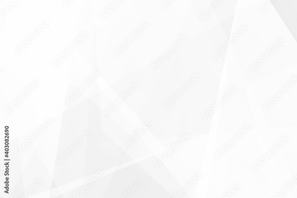 Fototapeta premium Abstract white and grey on light silver background modern design. Vector illustration EPS 10.