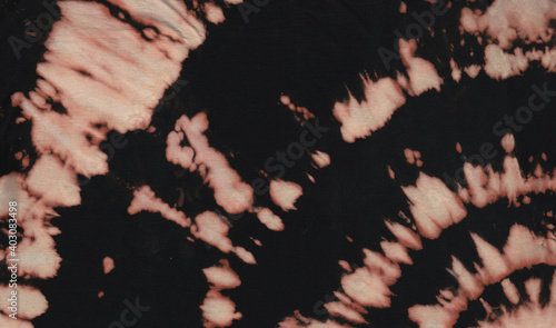 Photos Tie Dye Bleach Black Hippie