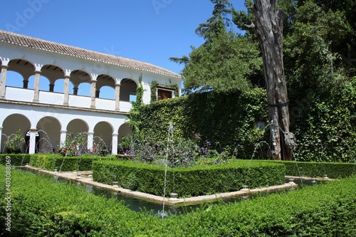 jardín de la ciudad de Granada