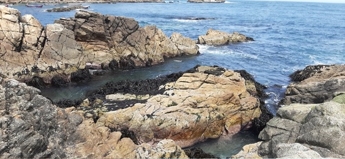 Rock and sea