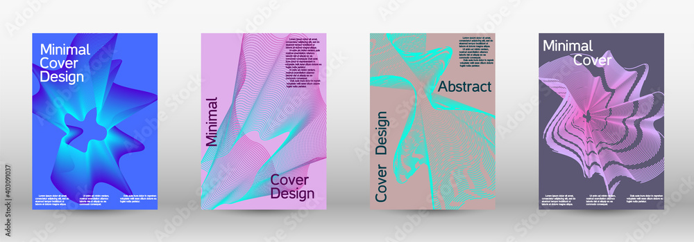 Modern design poster Modern design poster