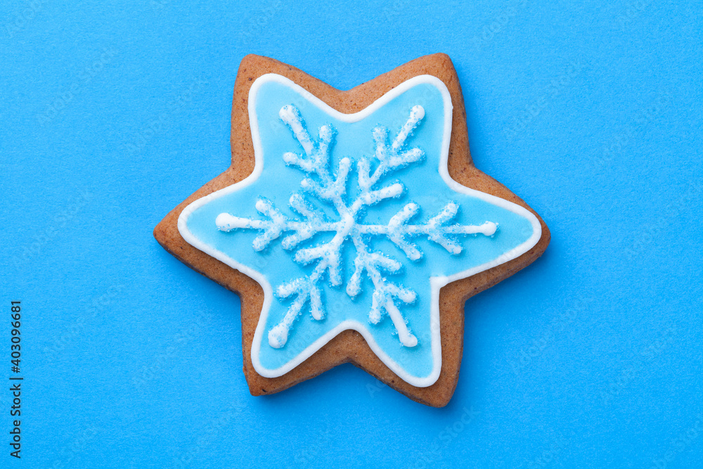 Beautiful Christmas Gingerbread Cookie