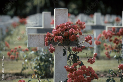 Deutscher Soldatenfriedhof in der Normandie photo