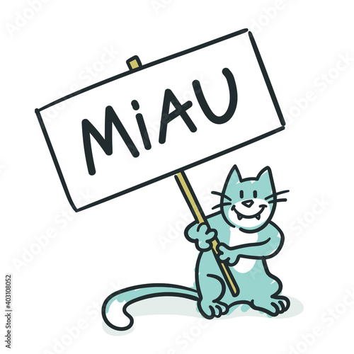 Blue Cat: Banner (No. 12)
